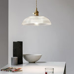 Modern Bowl Glass Pendant Light