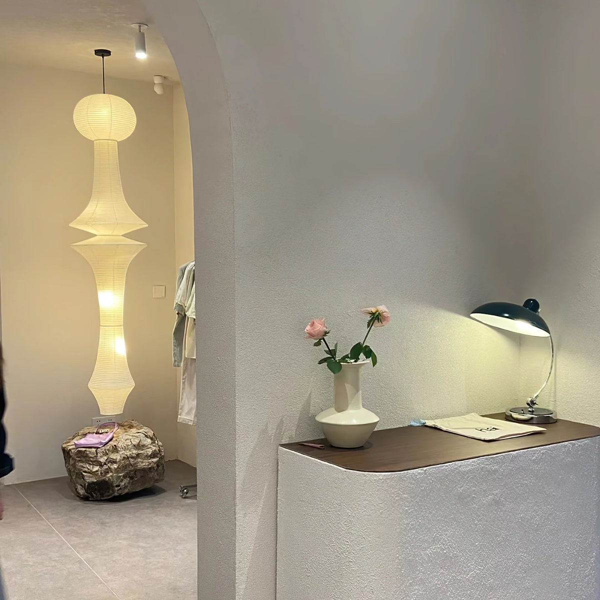 Kumo Washi Pendant Light