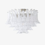 Wave Glass Ceiling Lamp | Murano Art Glass Flush Mount Light