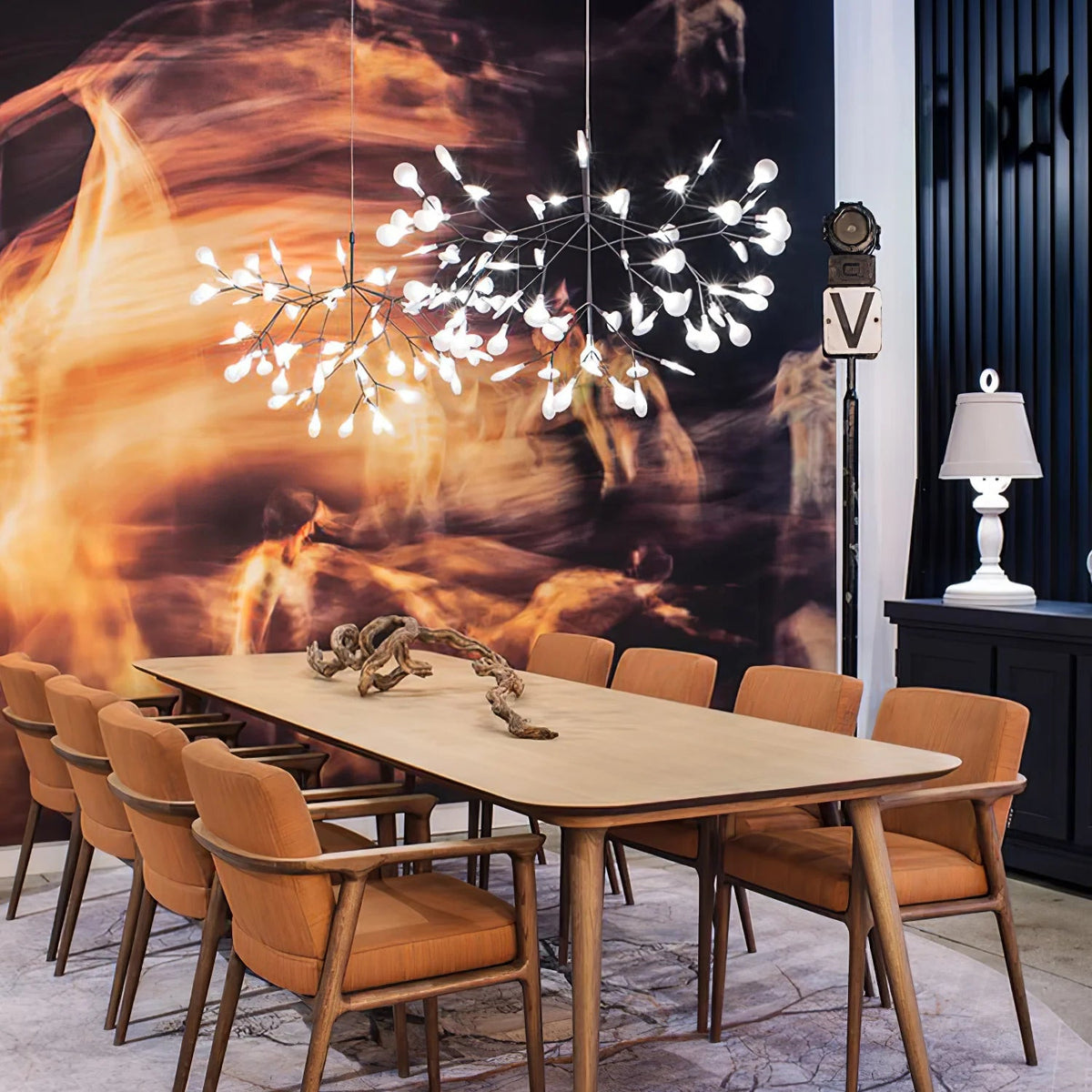 Lunar Firefly Led Chandelier