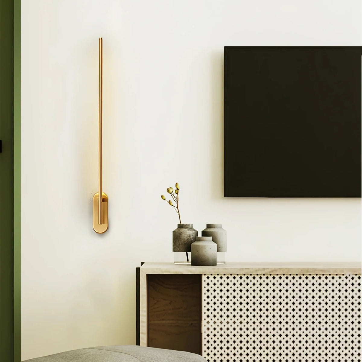 Linear Metal Wall Light