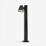 Axis Outdoor Bollard Spotlight – Modern LED Path Light in Matte Black