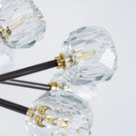 Glass Ball Cascade Chandelier