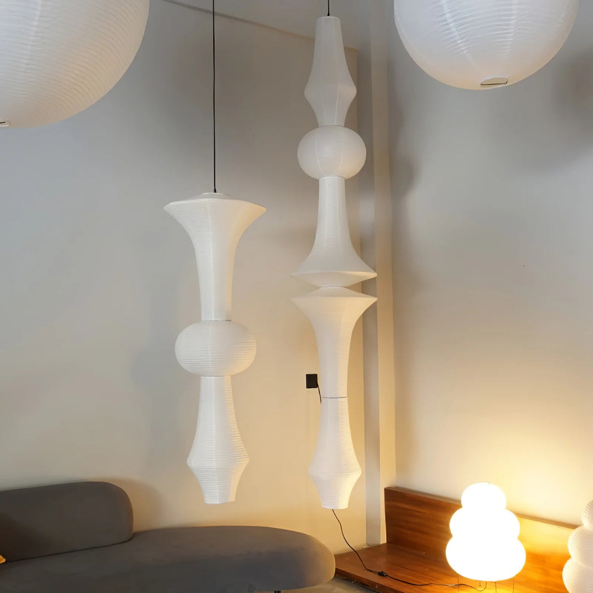 Kumo Washi Pendant Light