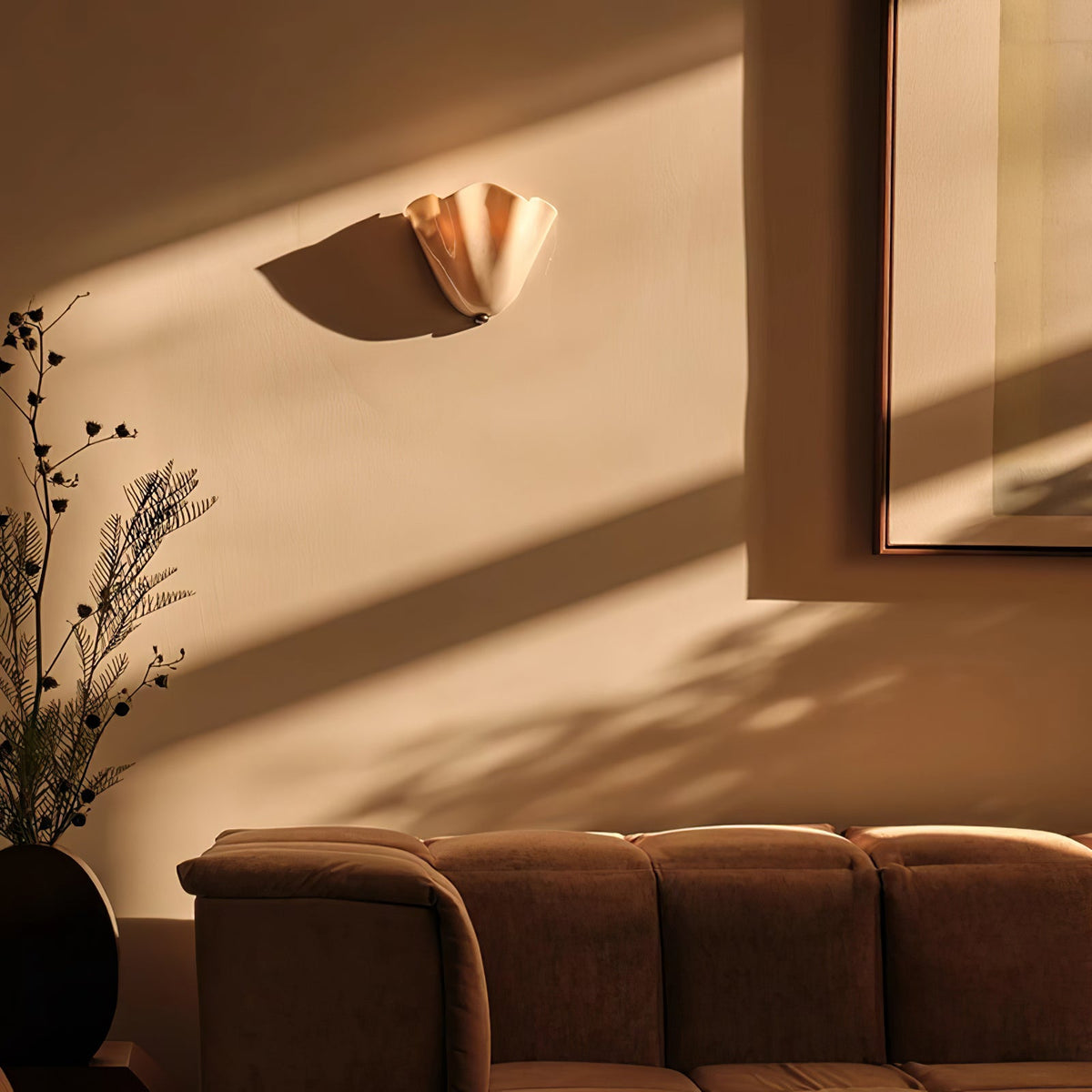 Petalia Sculptural Glass Wall Sconce | Modern Organic Lighting