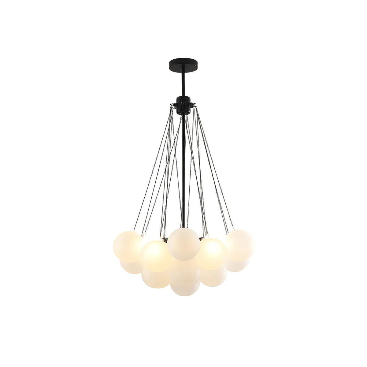 Aqua Sphere Chandelier