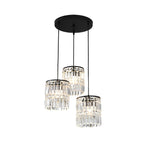 Cylindrical Crystal Shade Hanging Light Li002465