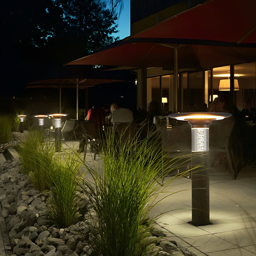 Round Bubble Design Solar Path Lights Li002135