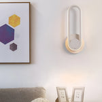 Rotatable Rounded Rectangular Led Nordic Wall Lamp