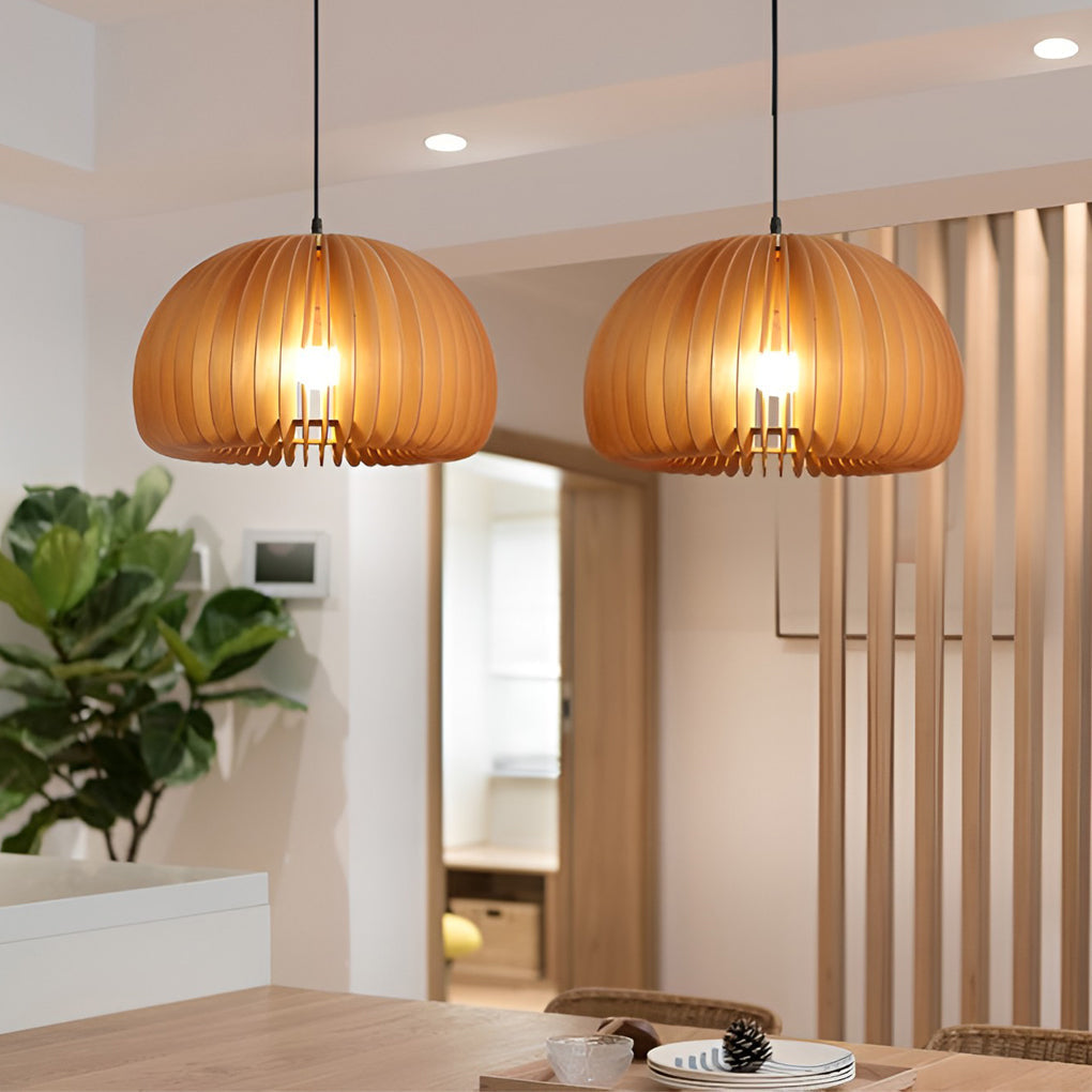 Pumpkin Shaped Pendant Light Li001916