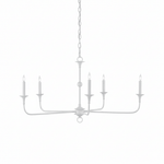 Elara Candle Chandelier – Modern Brass Candelabra Chandelier for Dining Room