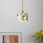 Retro Terrazzo Concrete Nordic Pendant Light Ha080859