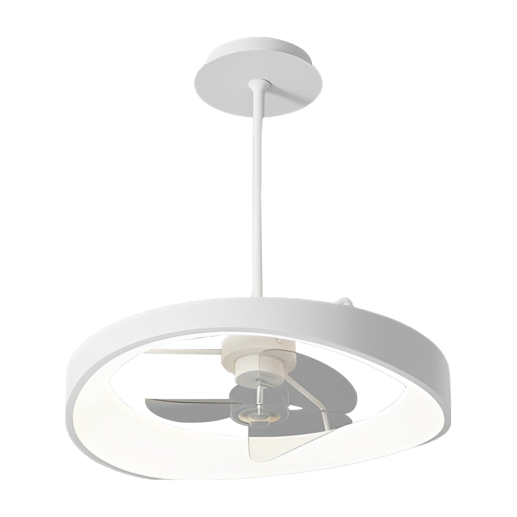 Circular Mute Ceiling Fans With Remote Li002496