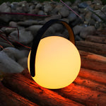6 Inch Portable Rgb Sphere Table Lamp Colorful Ambient Lights