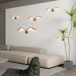 Modern Seagull Led Wall Sconce Nordic Acrylic Wing Design