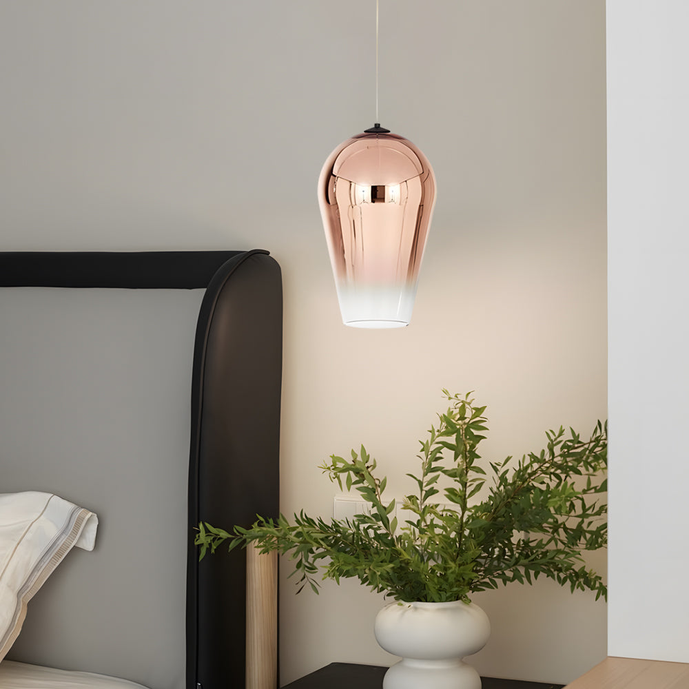 Personalized Art Glass Gradient Shade Nordic Post Modern Pendant Lights