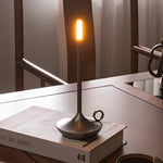 Cordless Portable Candle Wick Led Minimalist Table Lamp