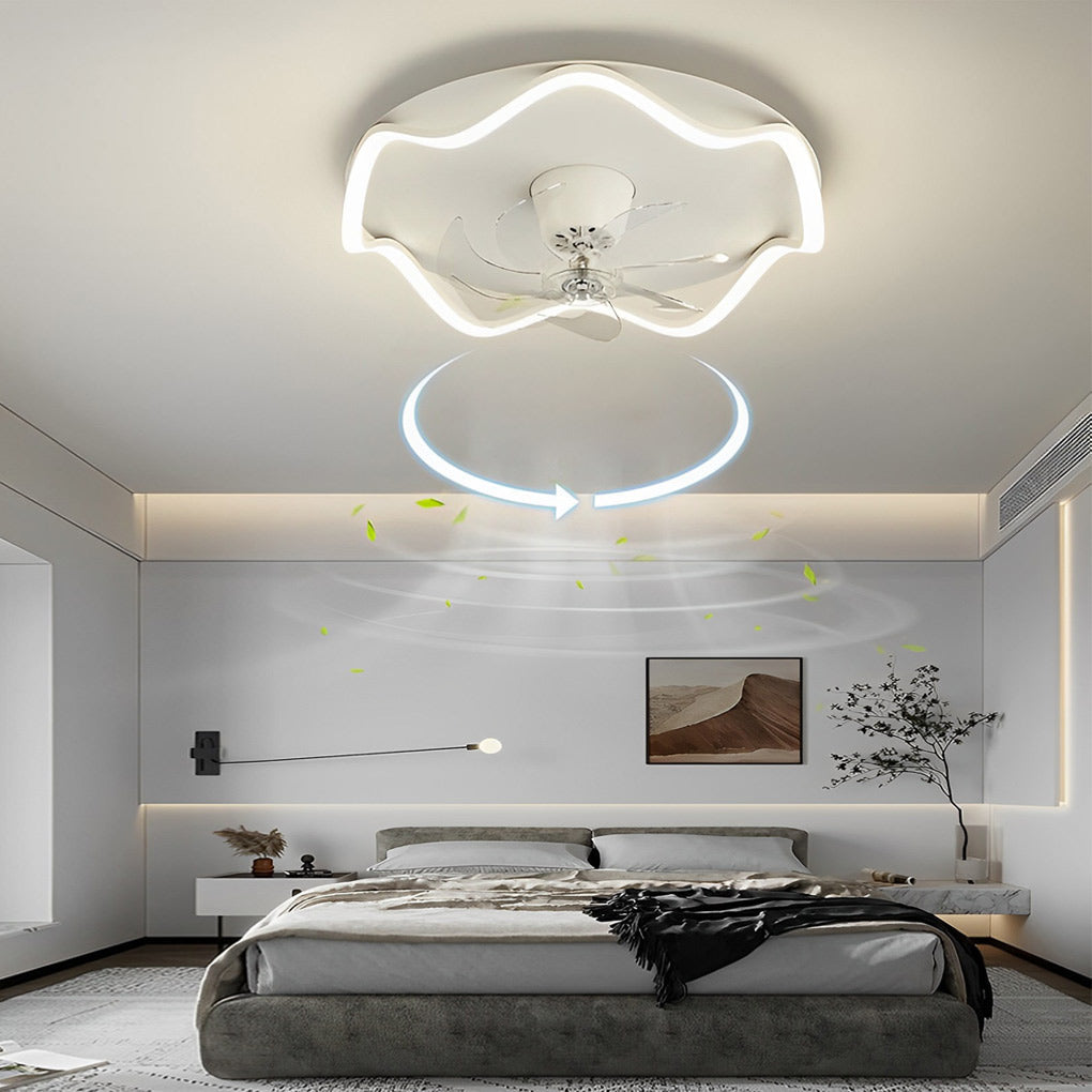 Mute 360 Shaking Bladeless Ceiling Fan Ha083140