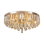 19 Round Crystal Pendants Led Ceiling Lights Fixture Ceiling Lamp