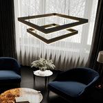 3 Layers Square Pendant Light Li002131