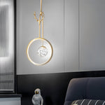 Antlers Decor Rings 3 Step Dimming Dimmable Led Modern Pendant Lights Li002771