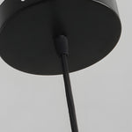 Round Black Modern Small Pendant Light Li002706