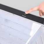 Black Square Solar Led Pier Mount Post Light