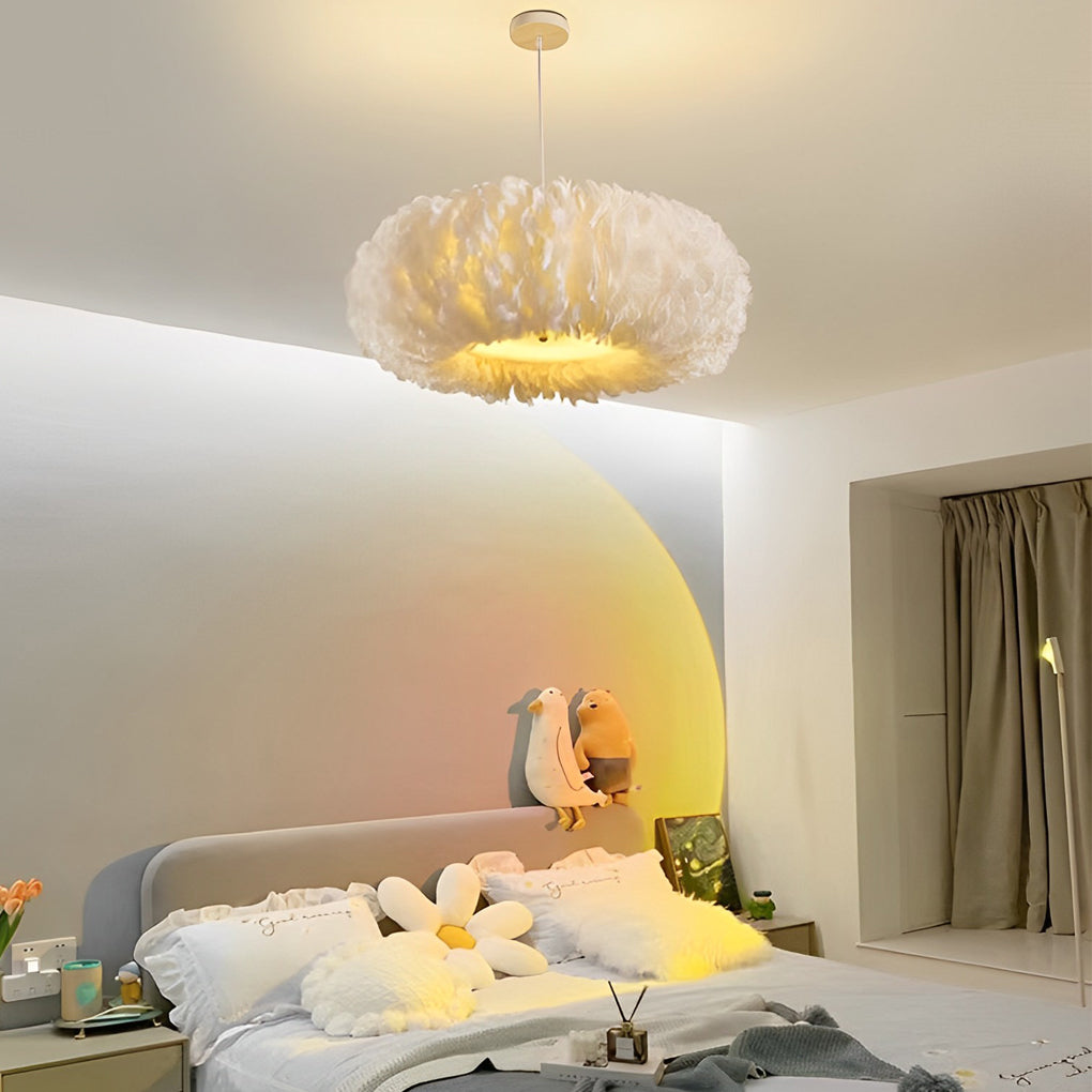 Feathers Modern Pendant Lighting Ha079358