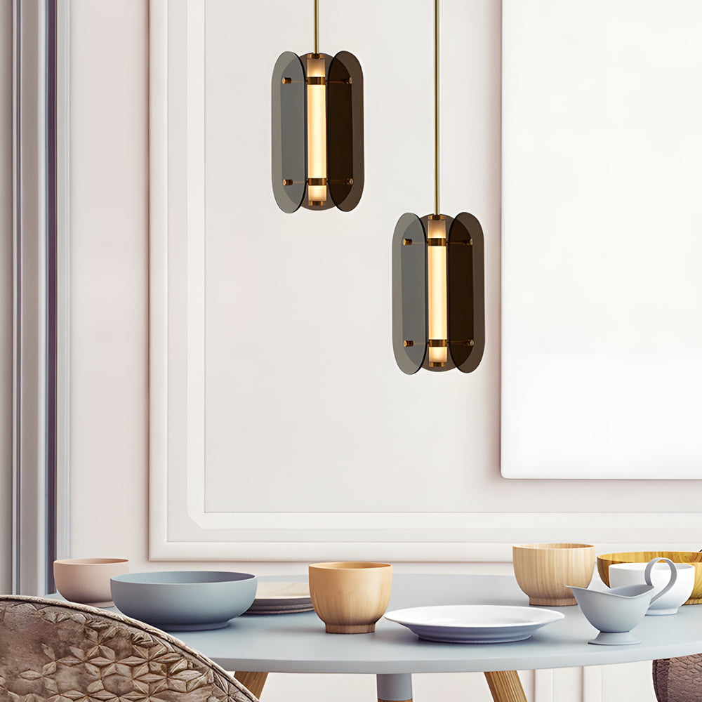 Long Round Luxury Small Pendant Light Li002714