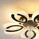 Flowers Mute Timing Ceiling Fan Li002708