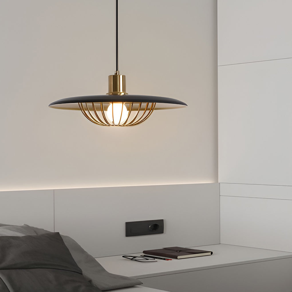 Circular Electroplated Nordic Chandelier