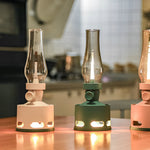 Modern Battery Operated Kerosene Style Led Table Lamp