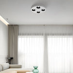 9 1 Inch Peg 4 Light Led Flush Mount Ceiling Light For Bathroom