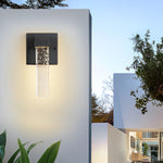 10W Crystal Black Outdoor Wall Lamp Li002109