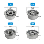 Ring Led Waterproof Colorful Light Pool Fountain Underwater Lights For Outdoor Square