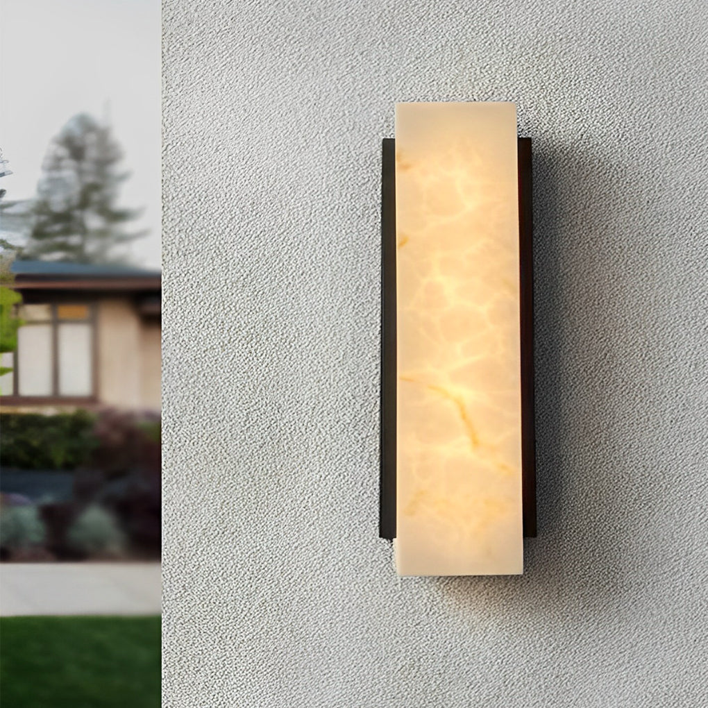 Rectangular Modern Outdoor Wall Lights Ha089462
