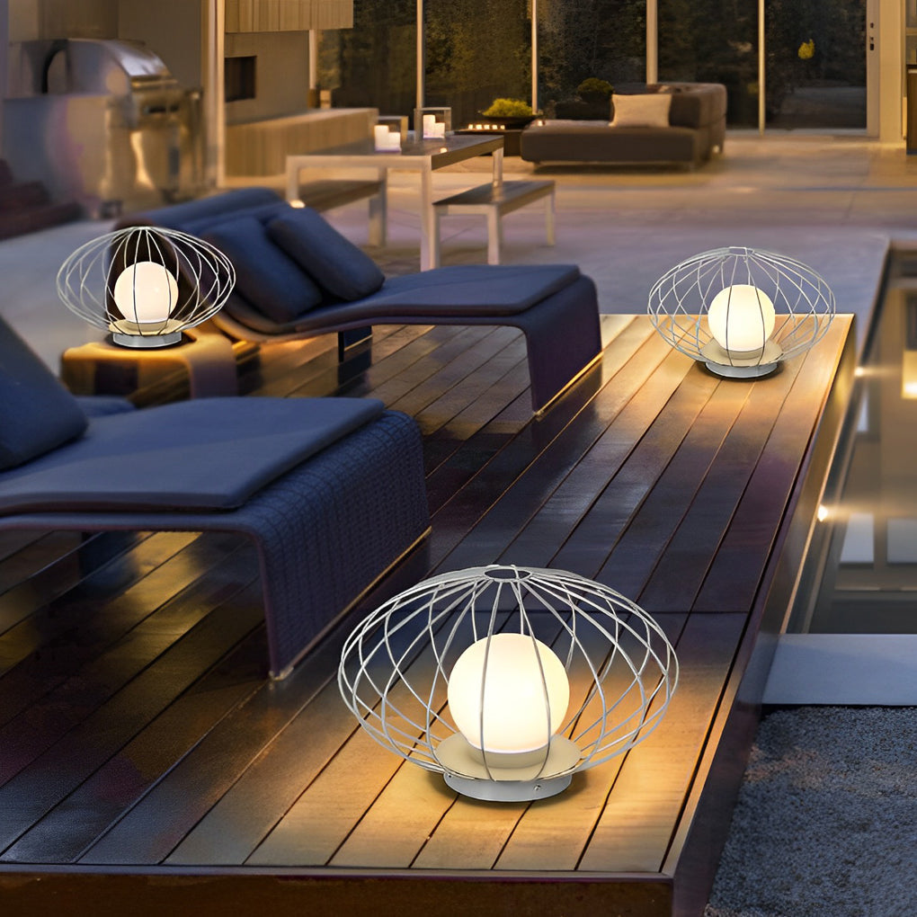 Mushroom Cage Shape Outdoor Lights Li002434