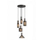 Cement Mesh Pendant Light – Industrial Designer Hanging Lamp