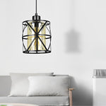 Black Retro Pendant Light Ha079997
