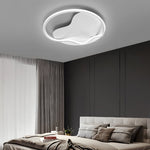Round Minimalist 3 Step Dimming Led Dimmable White Modern Ceiling Lights