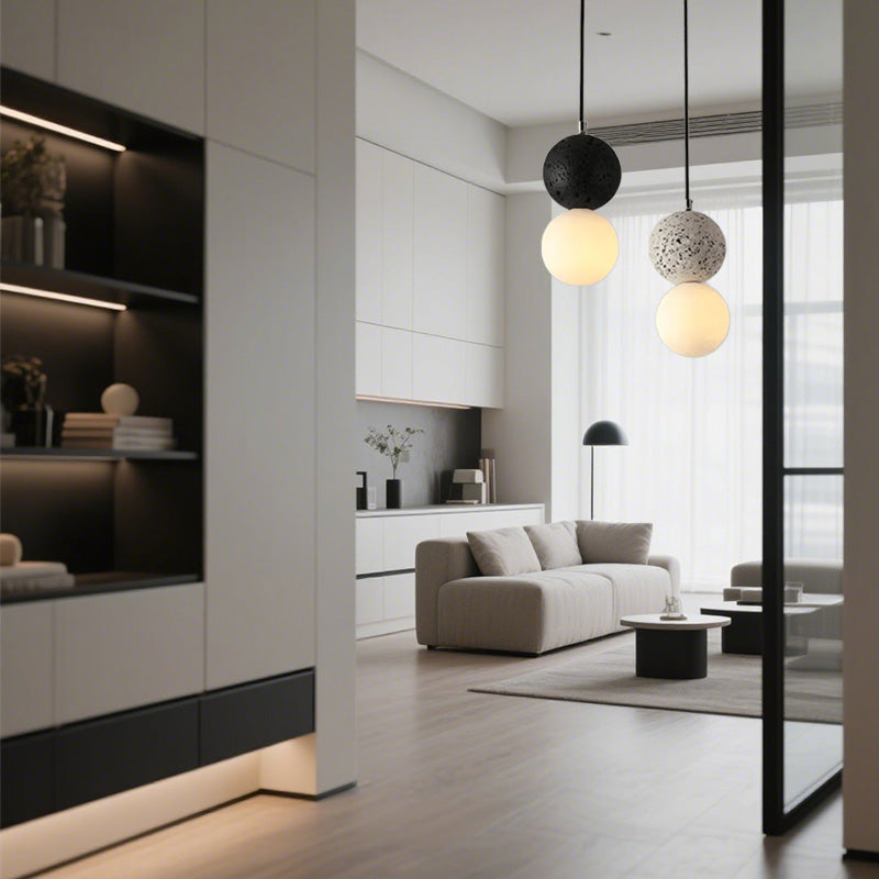 Nordic Modern Simple Terrazzo Chandelier