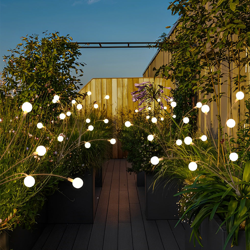2Pcs Solar Powered Fireflies Lights Li002072