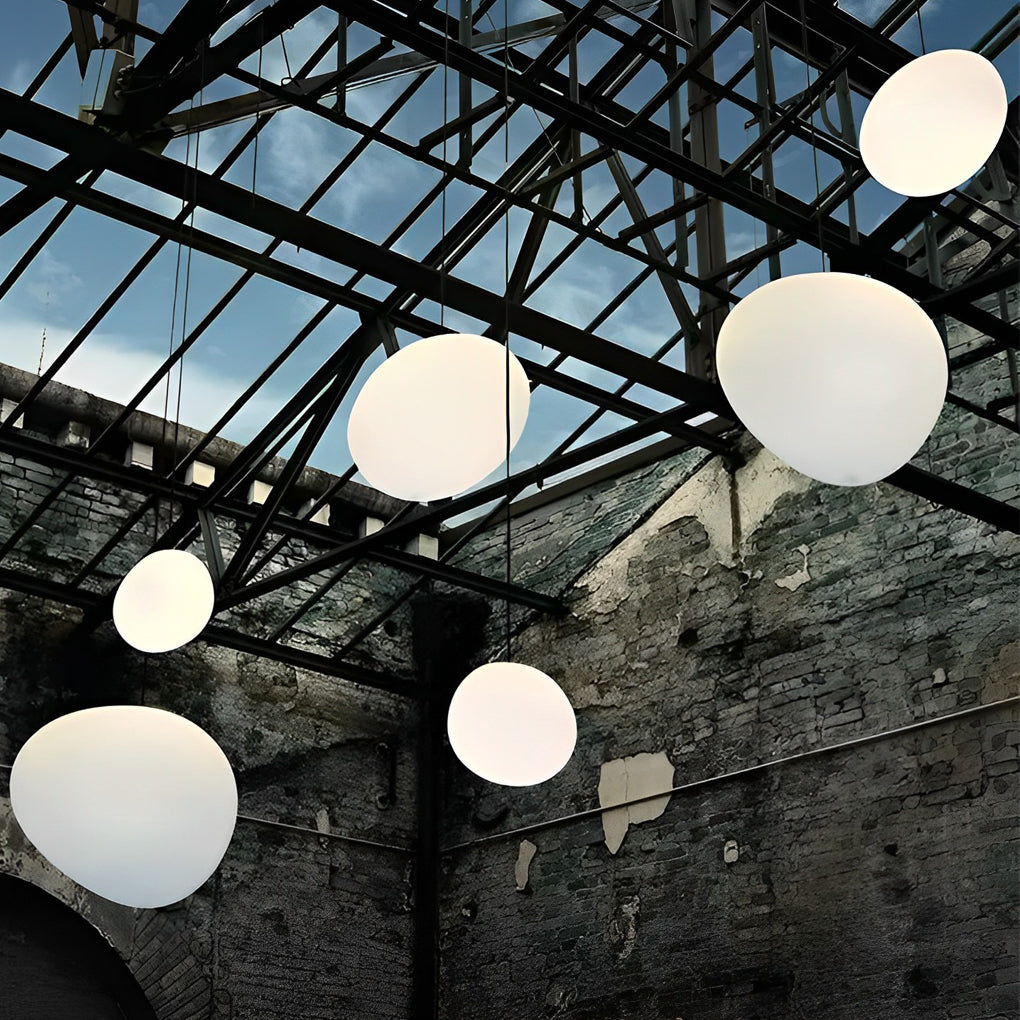 Lumina Sphere LED Pendant Light in White for Modern Interiors