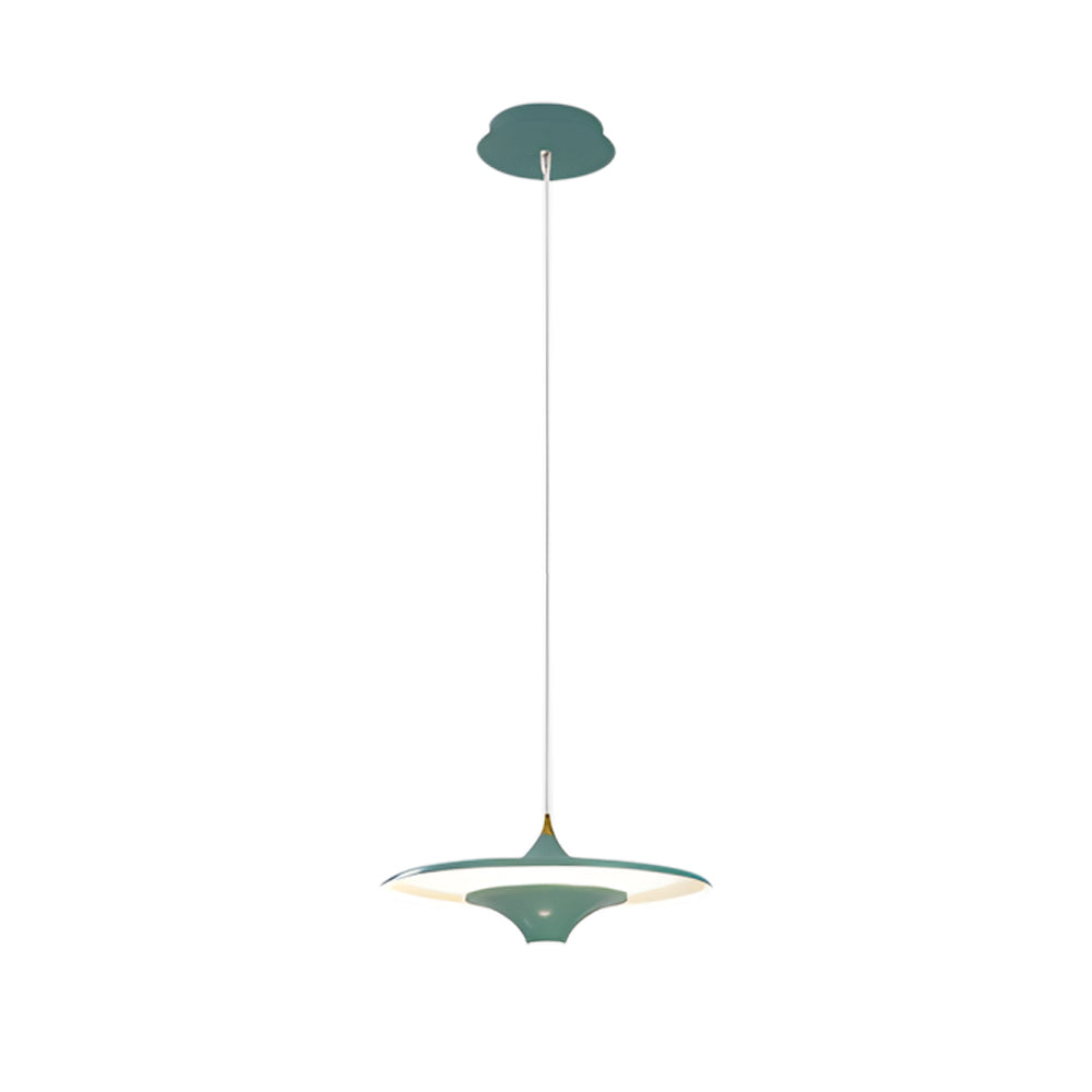13 8 1 Light Round Ufo Pendant Lights Led Metal Hanging Lighting Small Spaceship Pendant Lamp For Bar