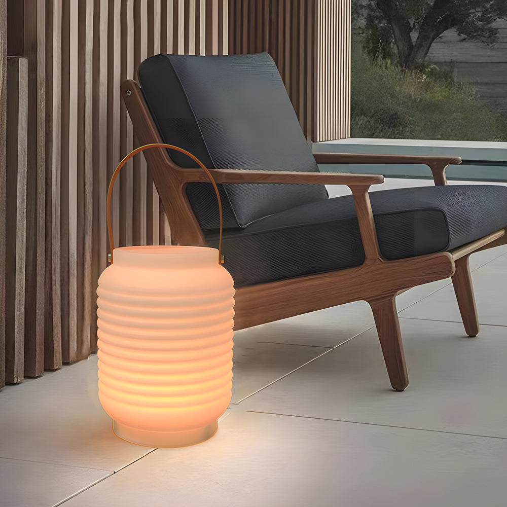 Portable Led Rgb Outdoor Sound Lantern Usb Solar