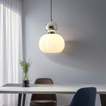 Art Deco Pendant Light Cream