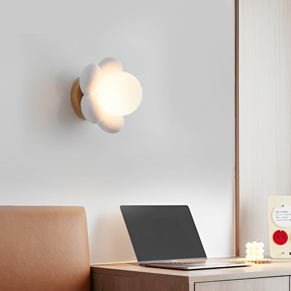Cute Flower Creative Nordic Wall Lamp Ha076021