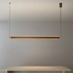 Modern 35 4 47 2 Black Aluminum Linear Kitchen Island Light