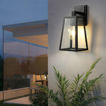 Trapezoidal Waterproof Led Vintage Outdoor Wall Light Wall Sconce Lighting