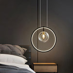 Bubi Black Pendant Light Glass Bubbles Led For Dining Room